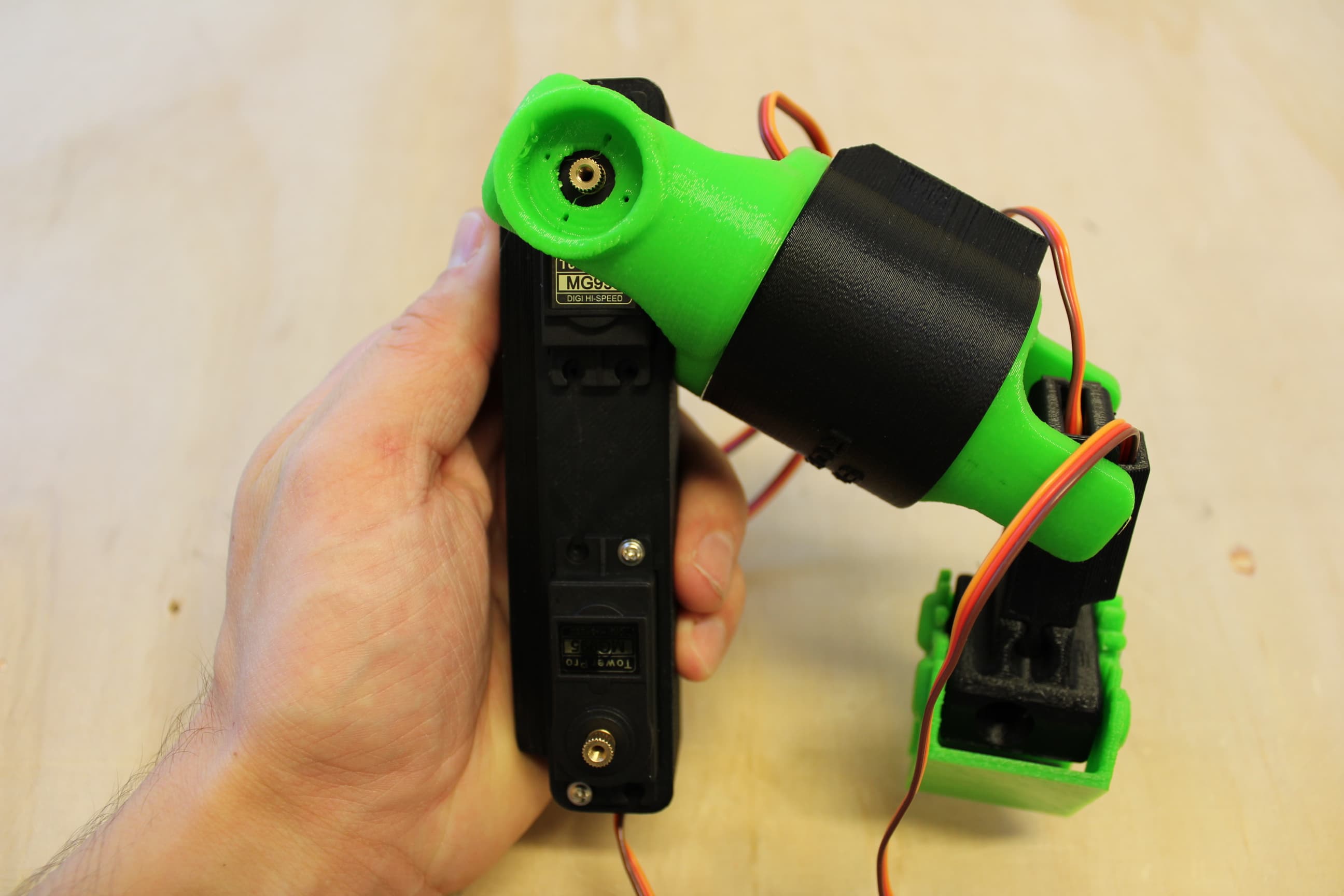 Join Forearm With Upperarm