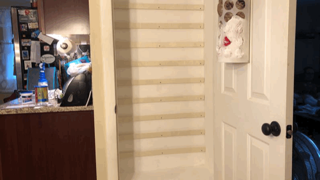 Installing the Shelves.