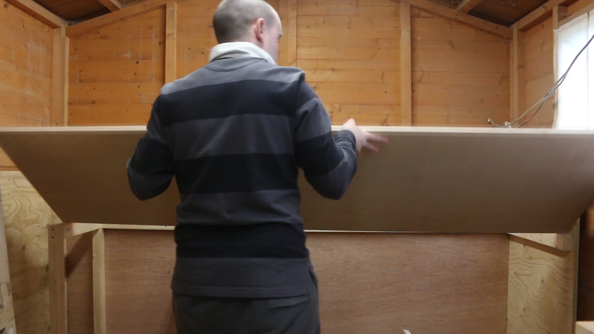 Fit the Work Surface in Place