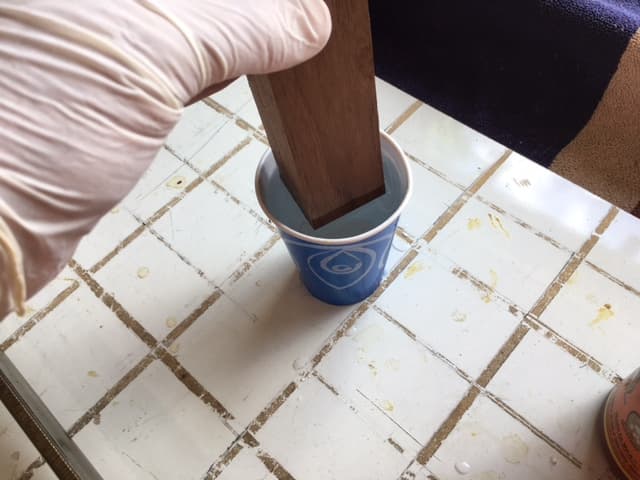 Gluing the Wood Together