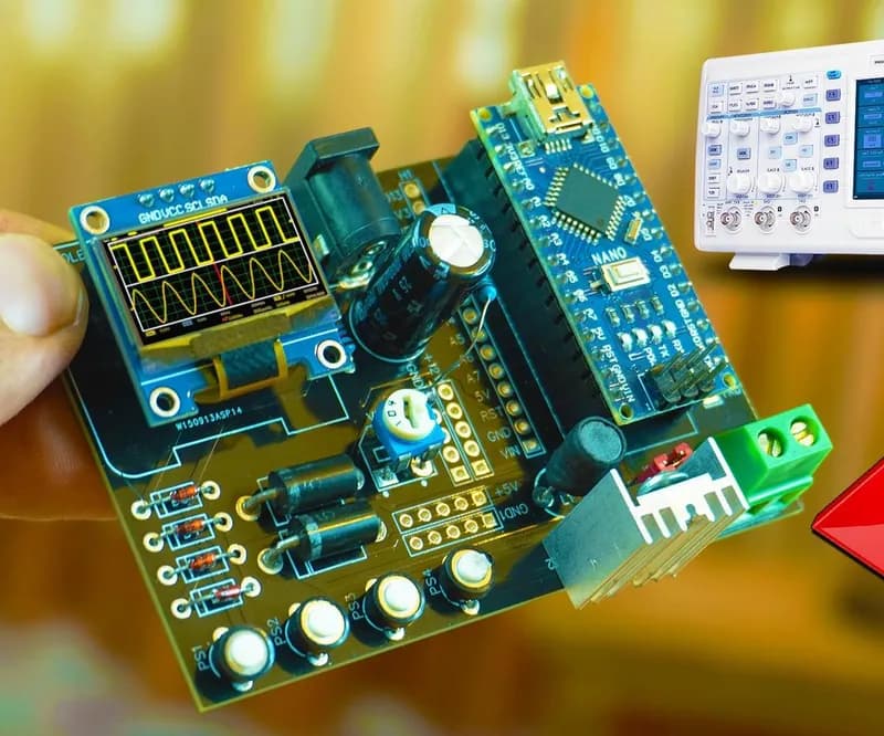 Build Your Own Arduino Nano Based DIY Oscilloscope With OLED Display – Complete Guide