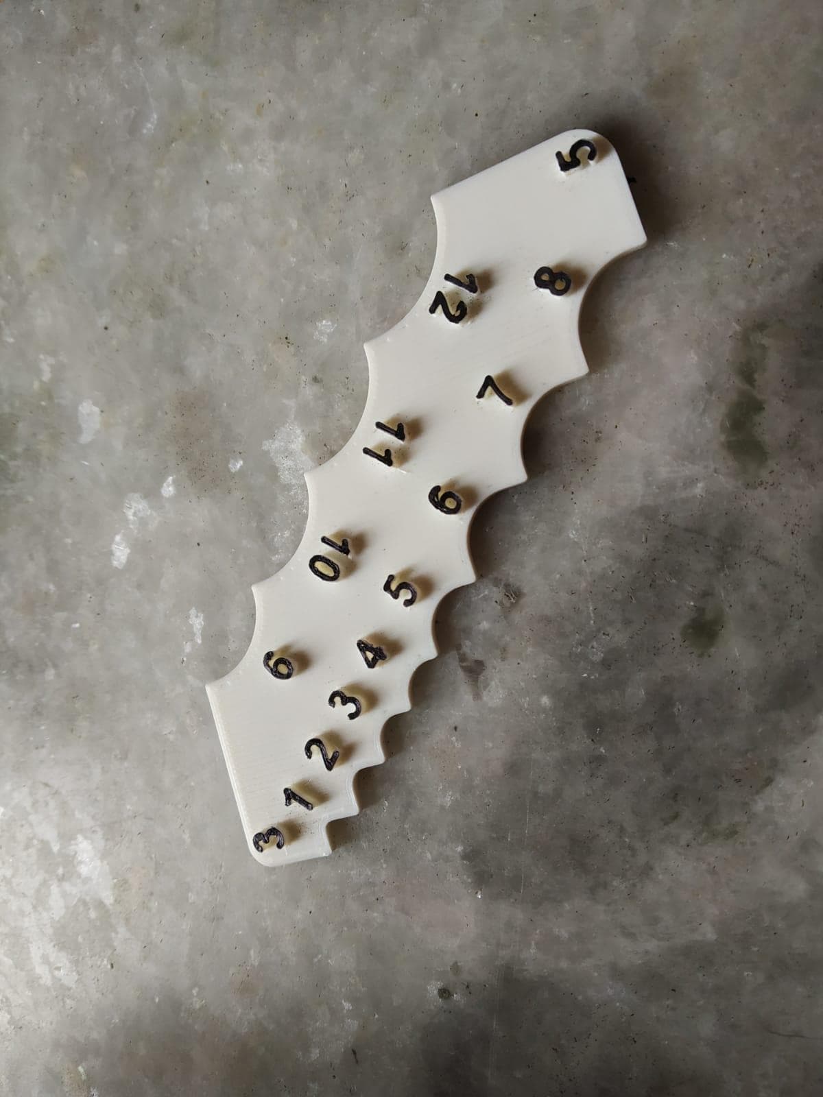 Fillet Radius Gauge (Download From Thingiverse)