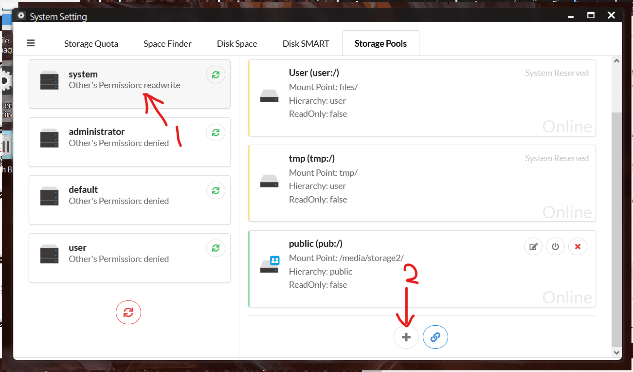 Mounting Your Two HDD Into ArozOS