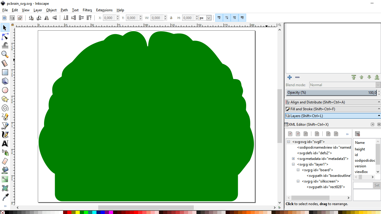 Creating a Custom Shape With Inkscape