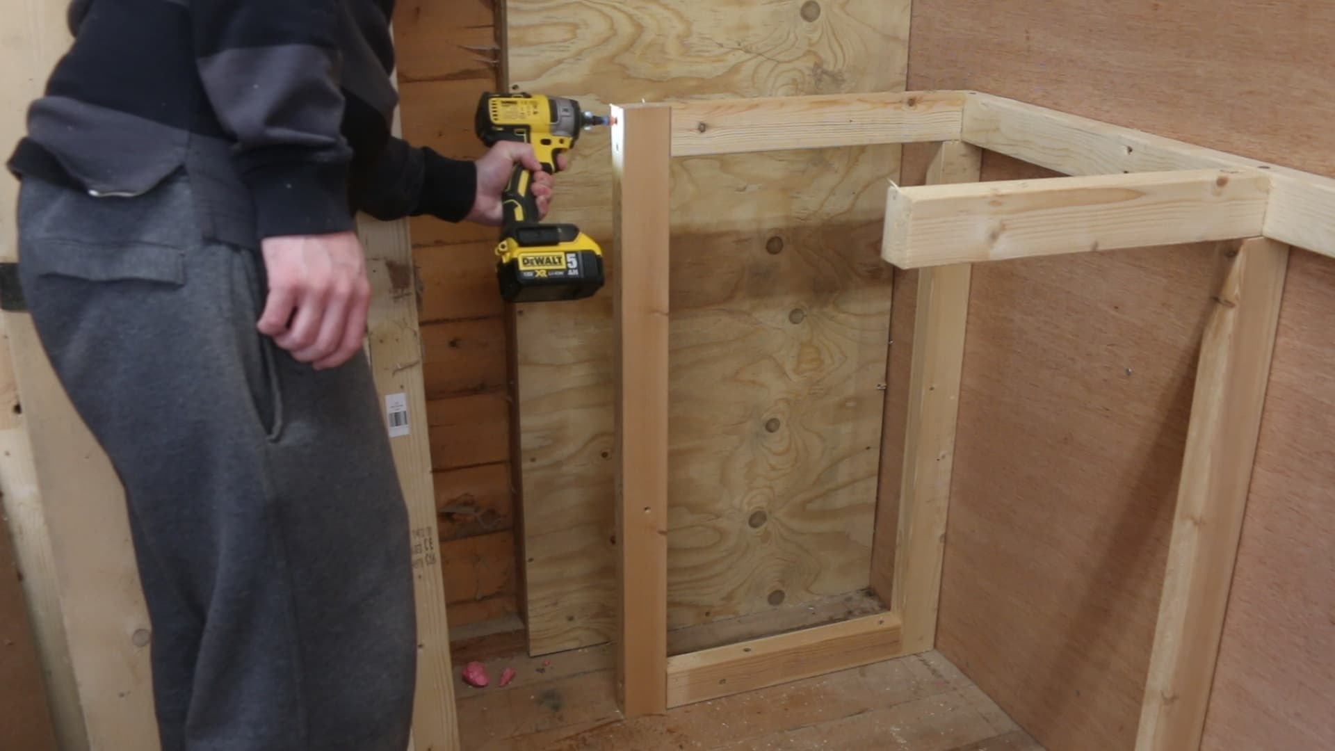 Fit the Work Surface in Place