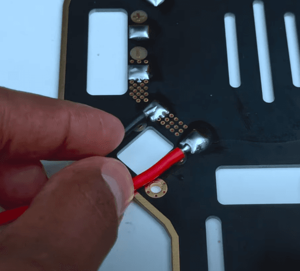 Soldering the Battery Connector and the ESCs