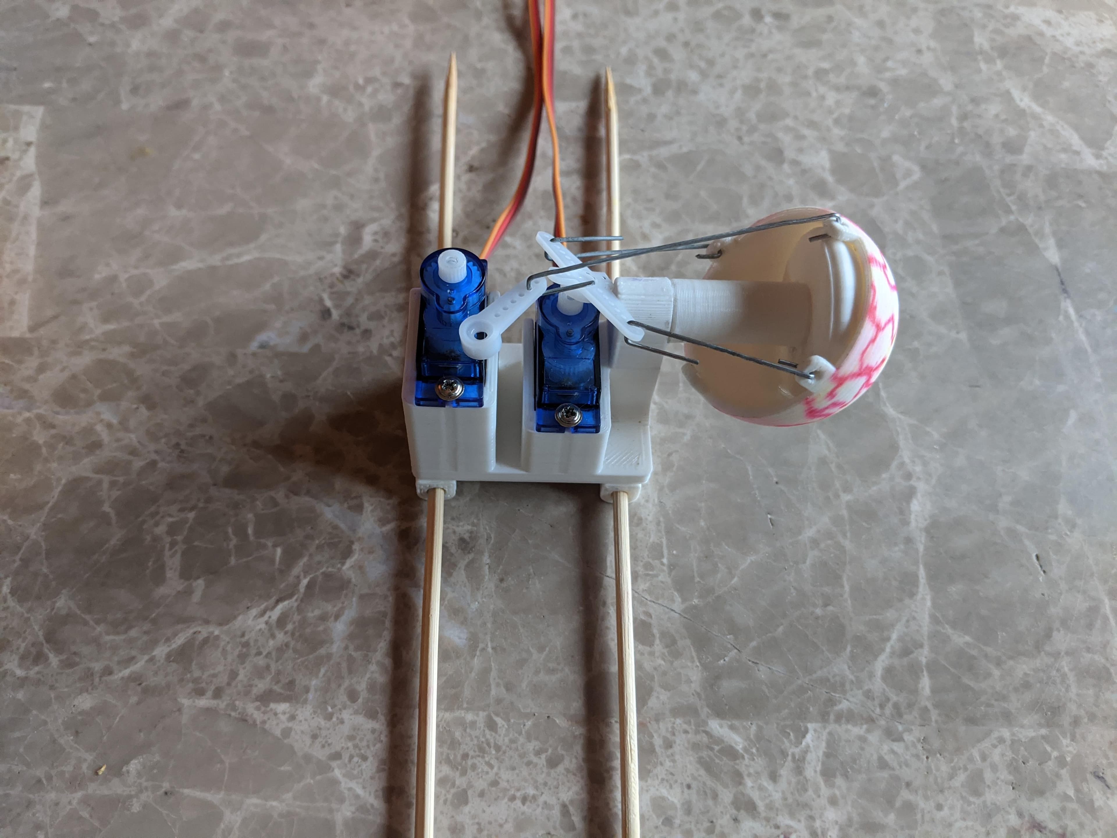 Assemble the Eye Mechanism