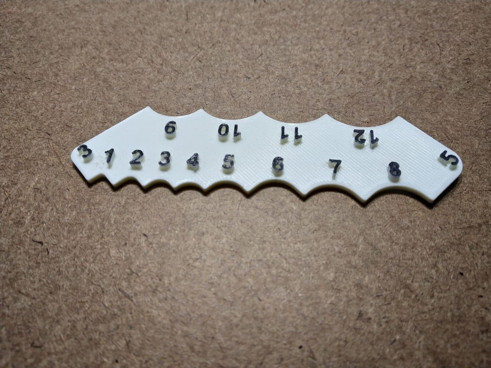 Fillet Radius Gauge (Download From Thingiverse)