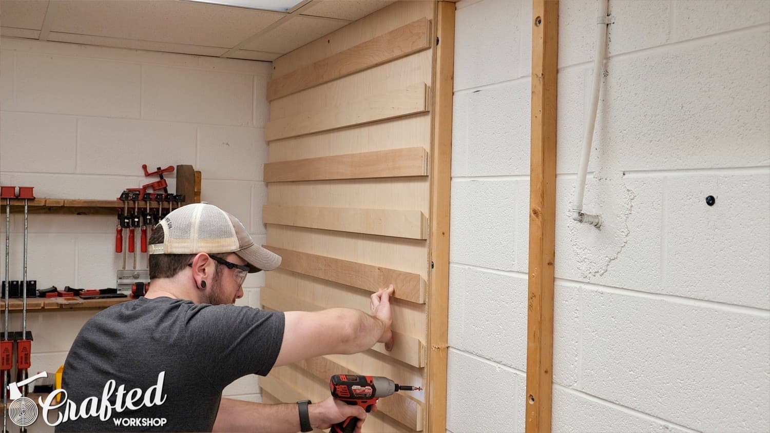 Attach Panels to the Wall