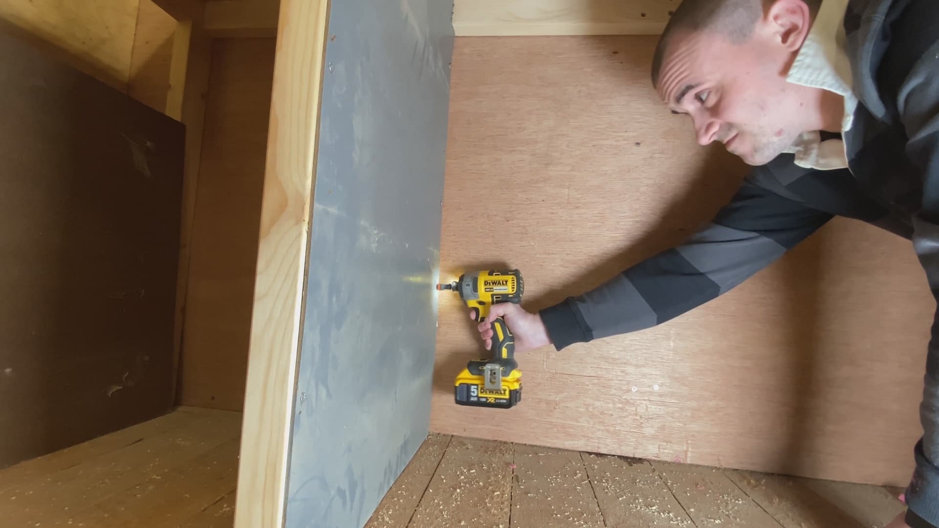 Fit the Work Surface in Place