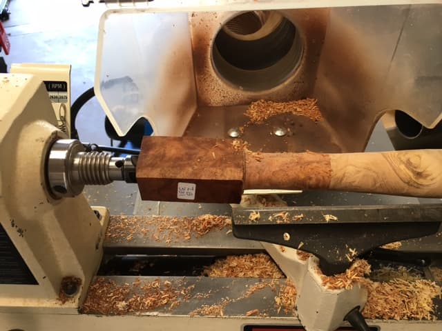 Finish Turning the Spindle and Applying CA Glue for the Finish. Polishing With EEE Ultra Shine