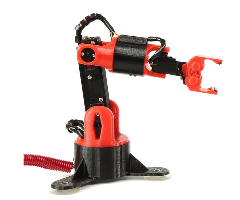 LittleArm Big: a Large 3D Printed Arduino Robot Arm