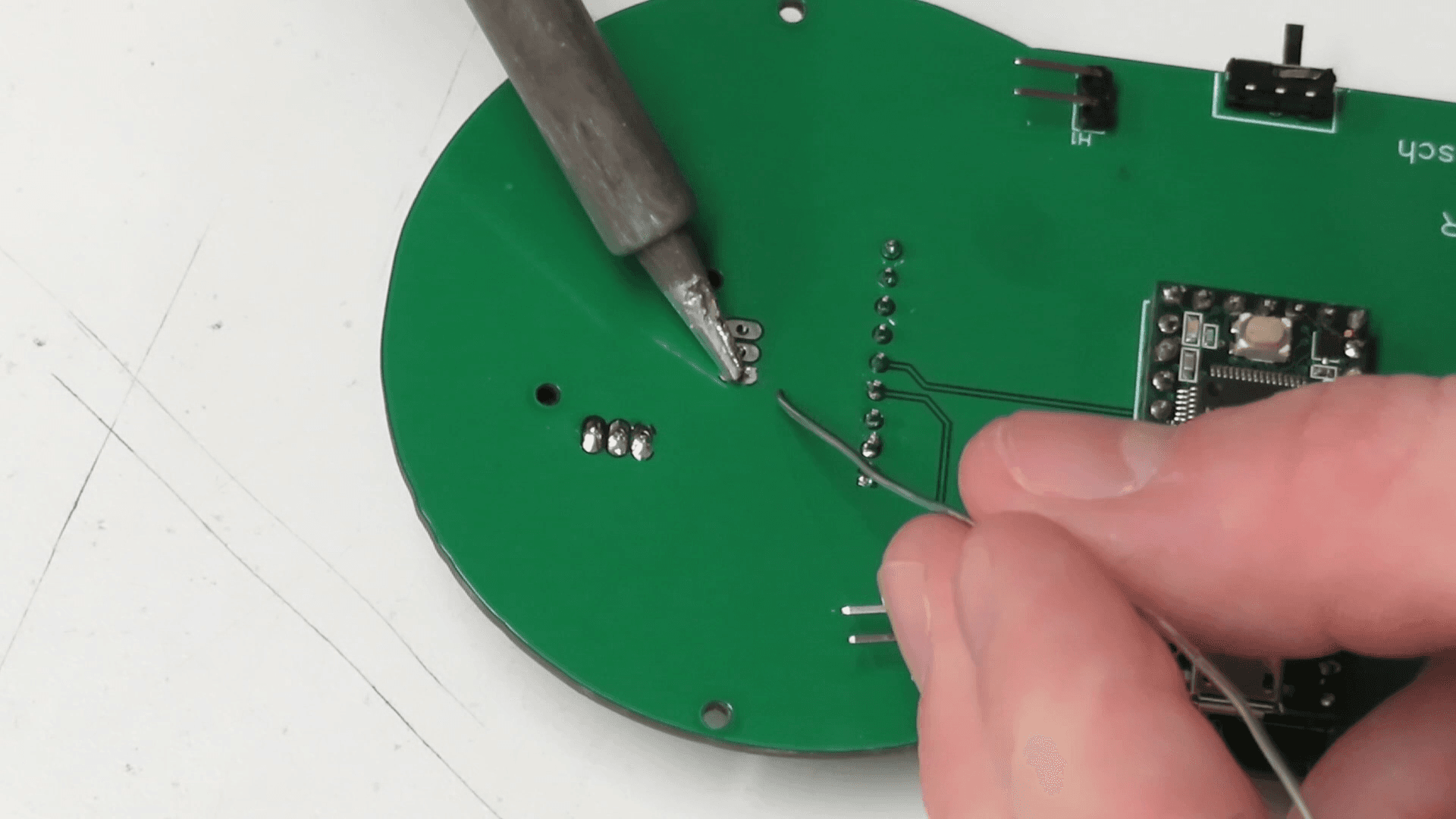 Soldering All Your Components Onto the Board