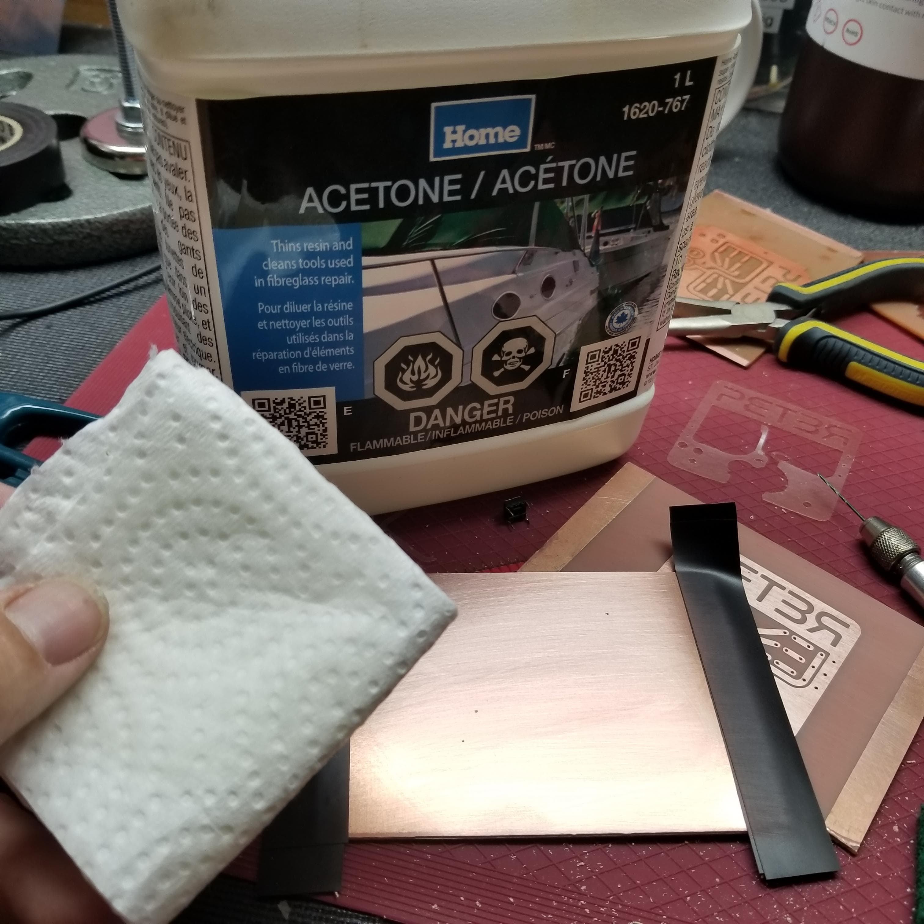 Clean Your Board and Add the Tape