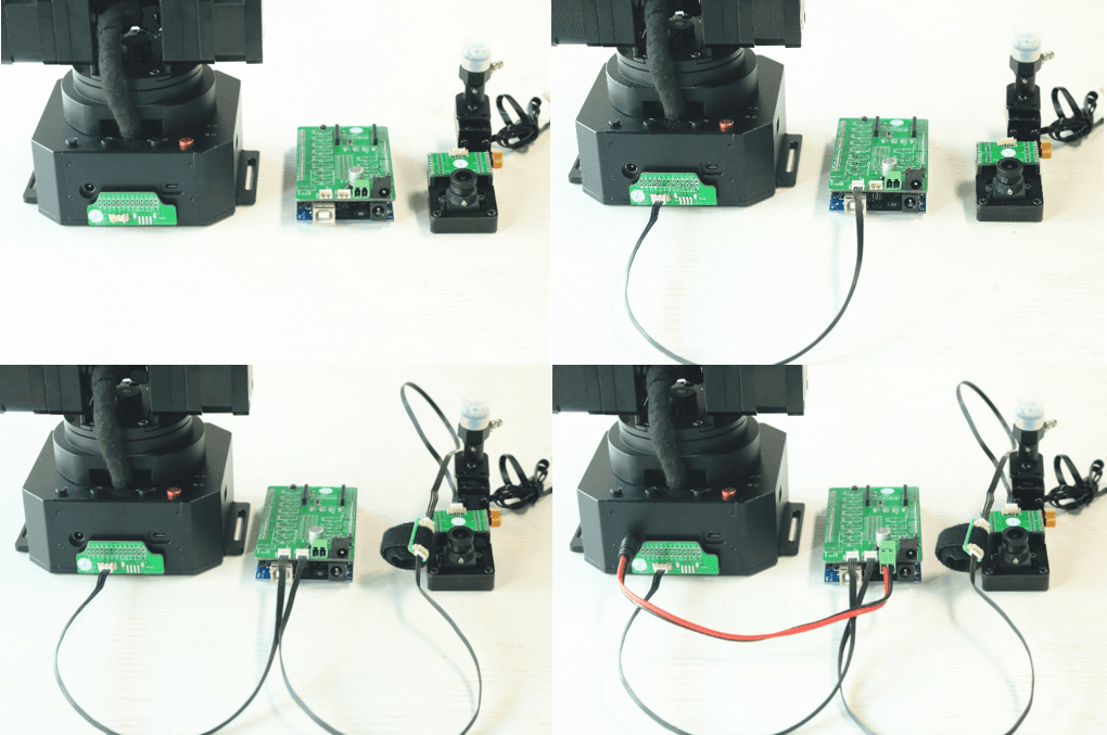 Connect All the Modules Following the Pictures.