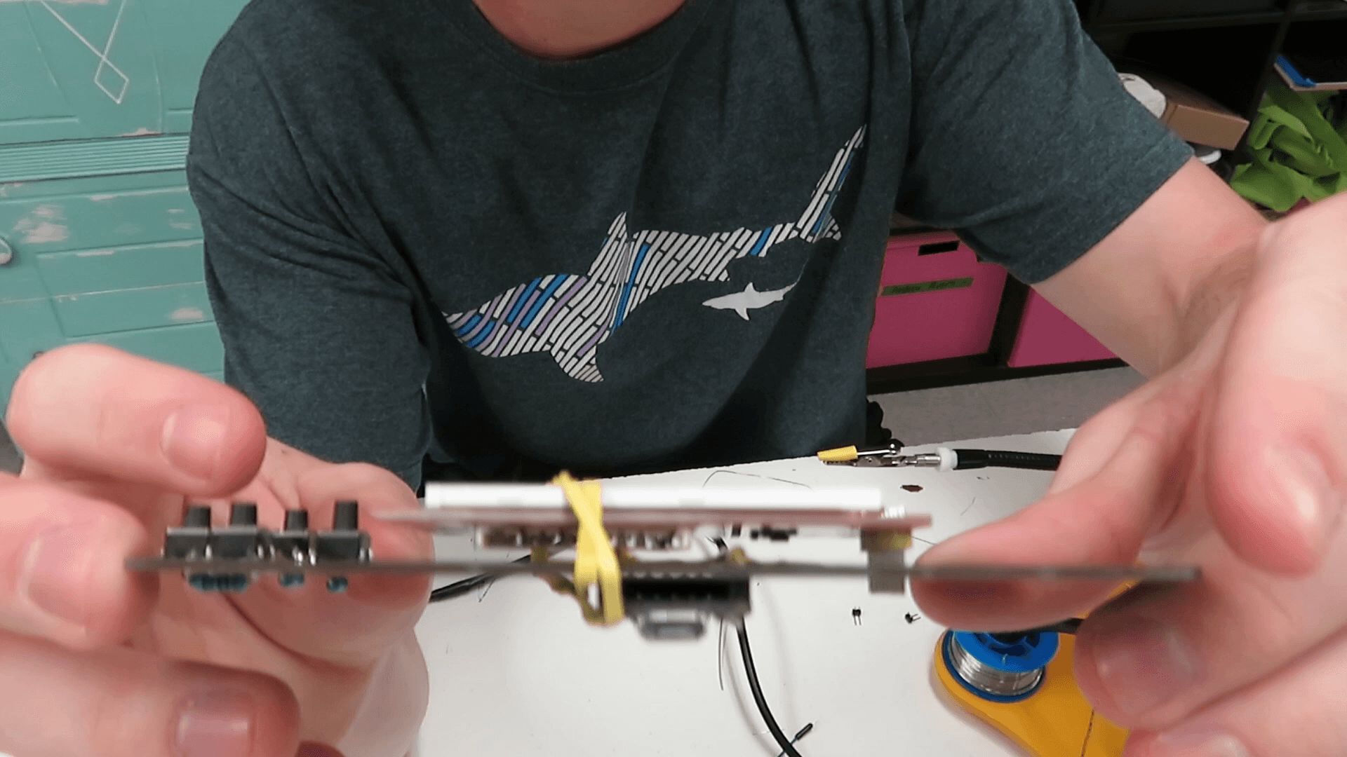 Soldering All Your Components Onto the Board