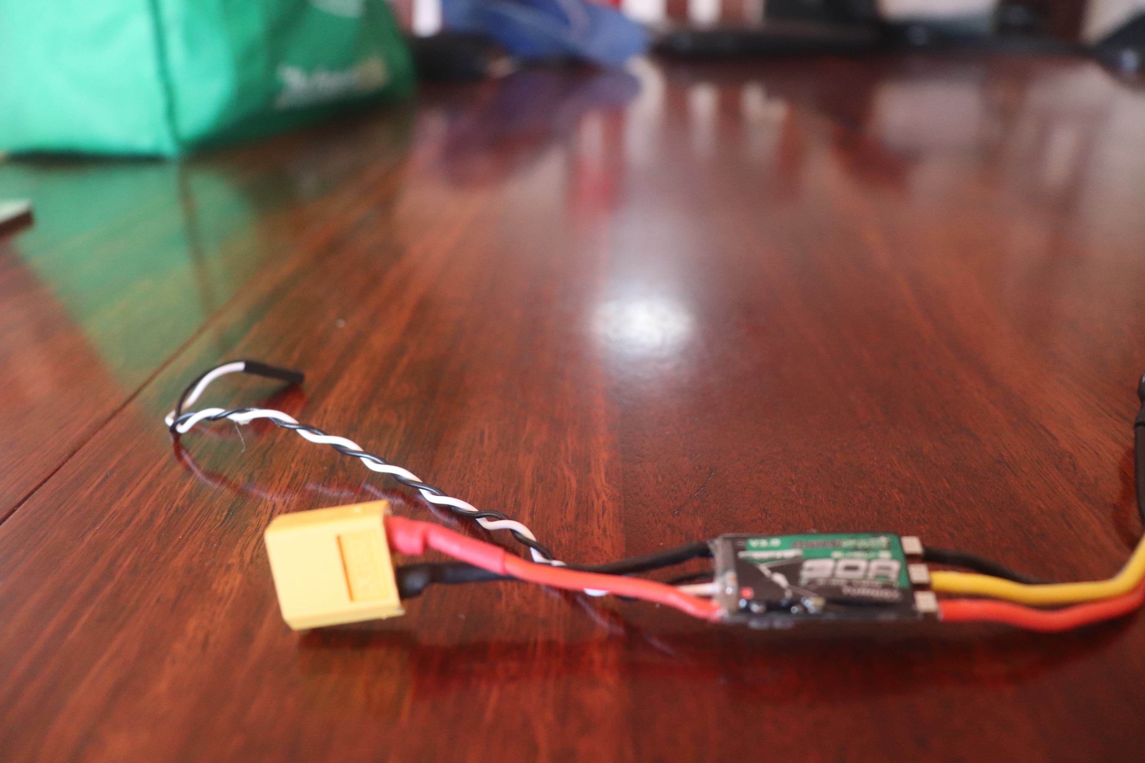 Electronics Time: Part 2 - Plugs + ESC + PDB