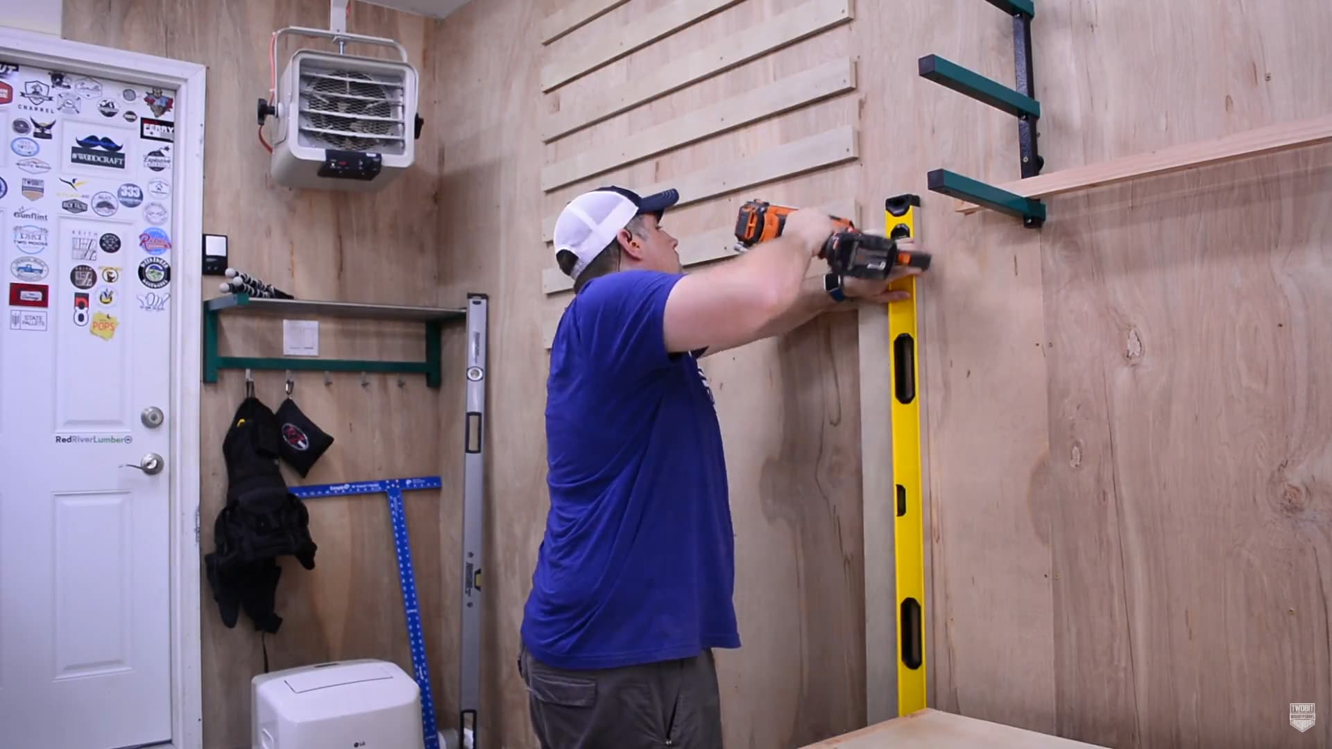 Install a Temporary Stop Block