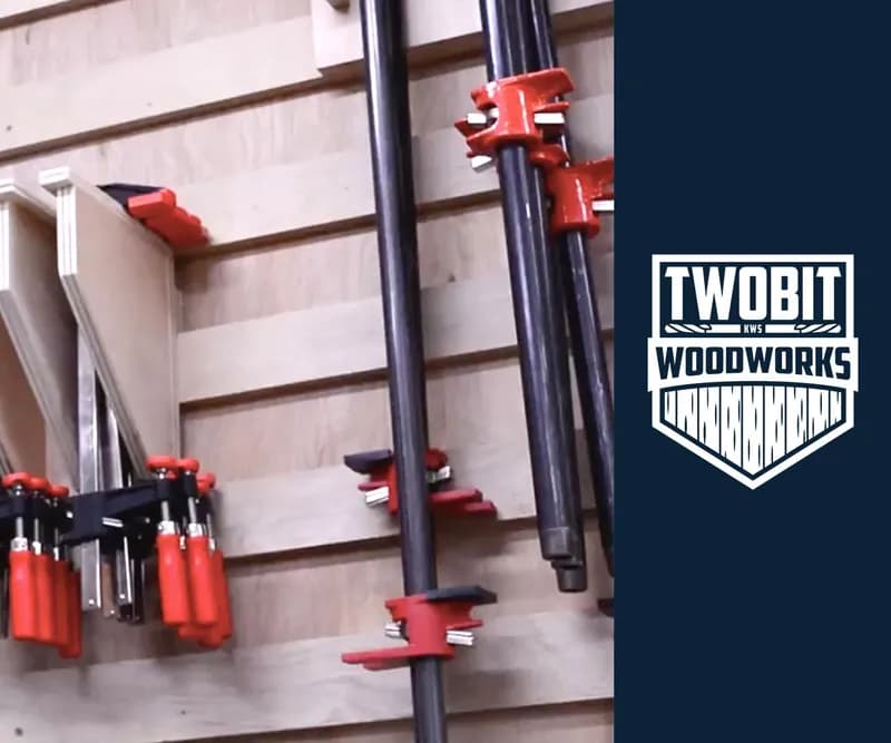 French Cleat Wall With Clamp Racks | How to Build - Woodworking