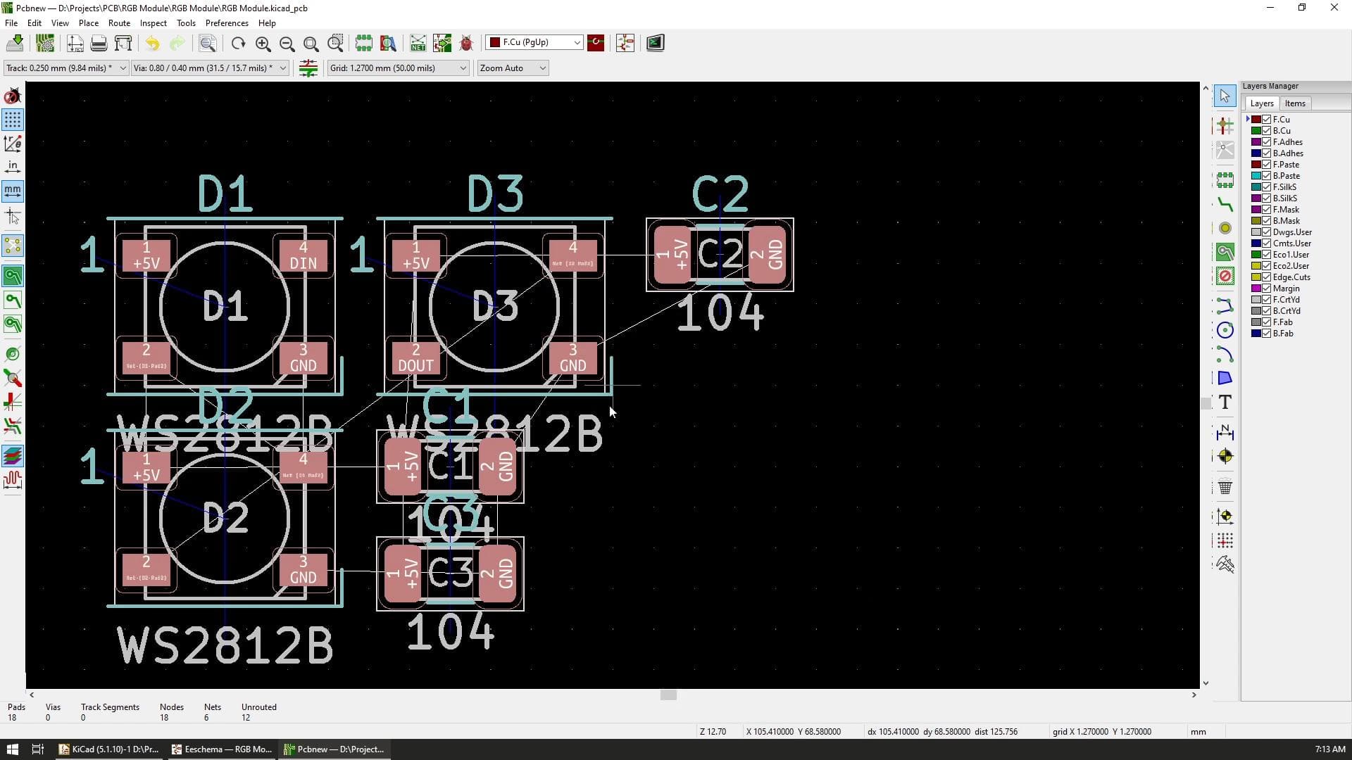 Creating the PCB
