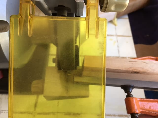 Marking and Grinding to Place the Carbide Insert Flush With the Top of the SS