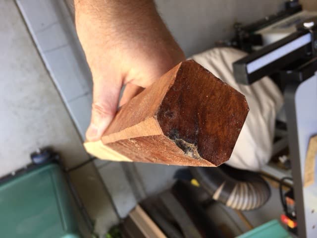 Trimming the Glued Wood