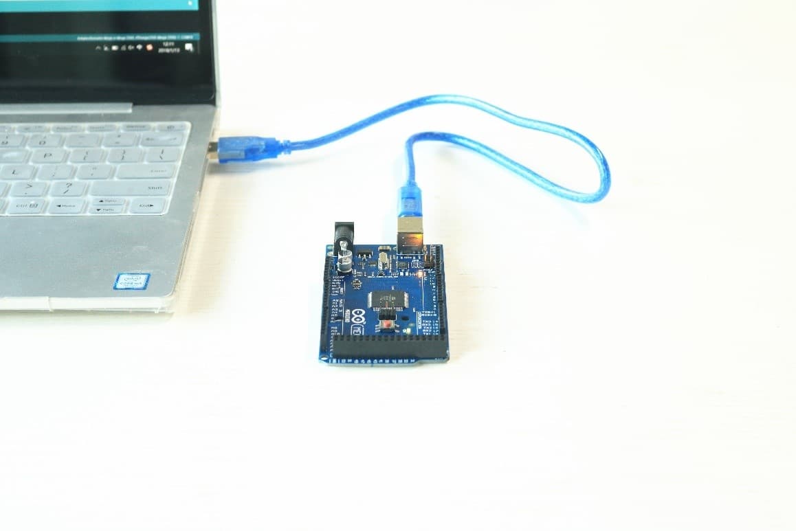Connect the Arduino to PC.