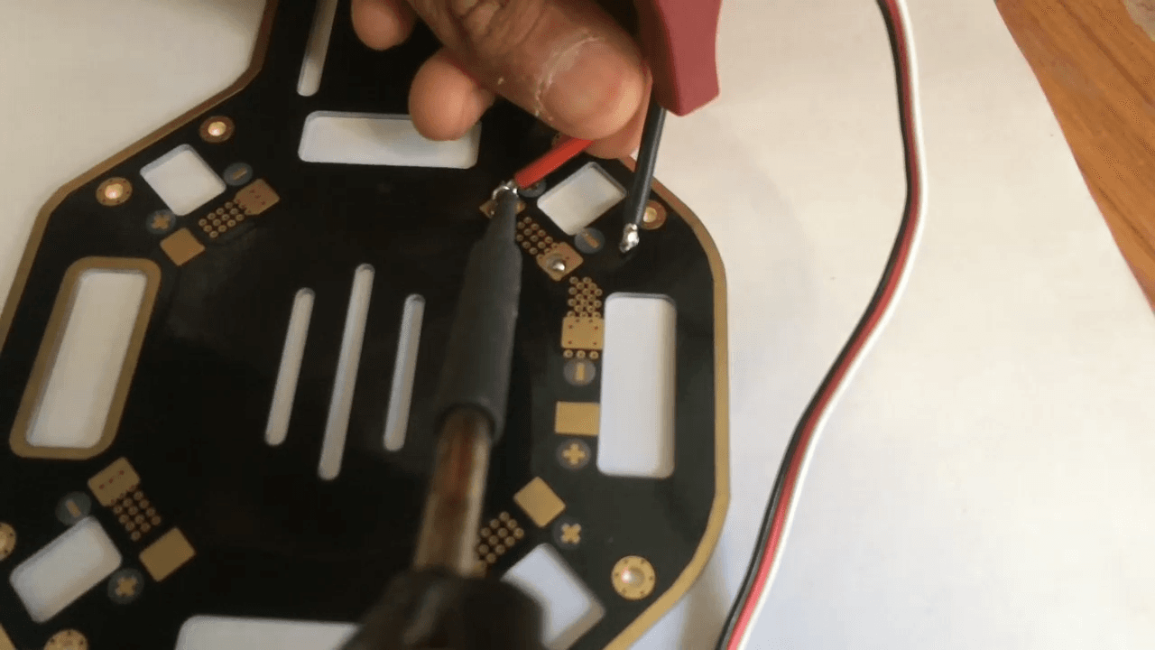 Solder ESC and Fit Frame
