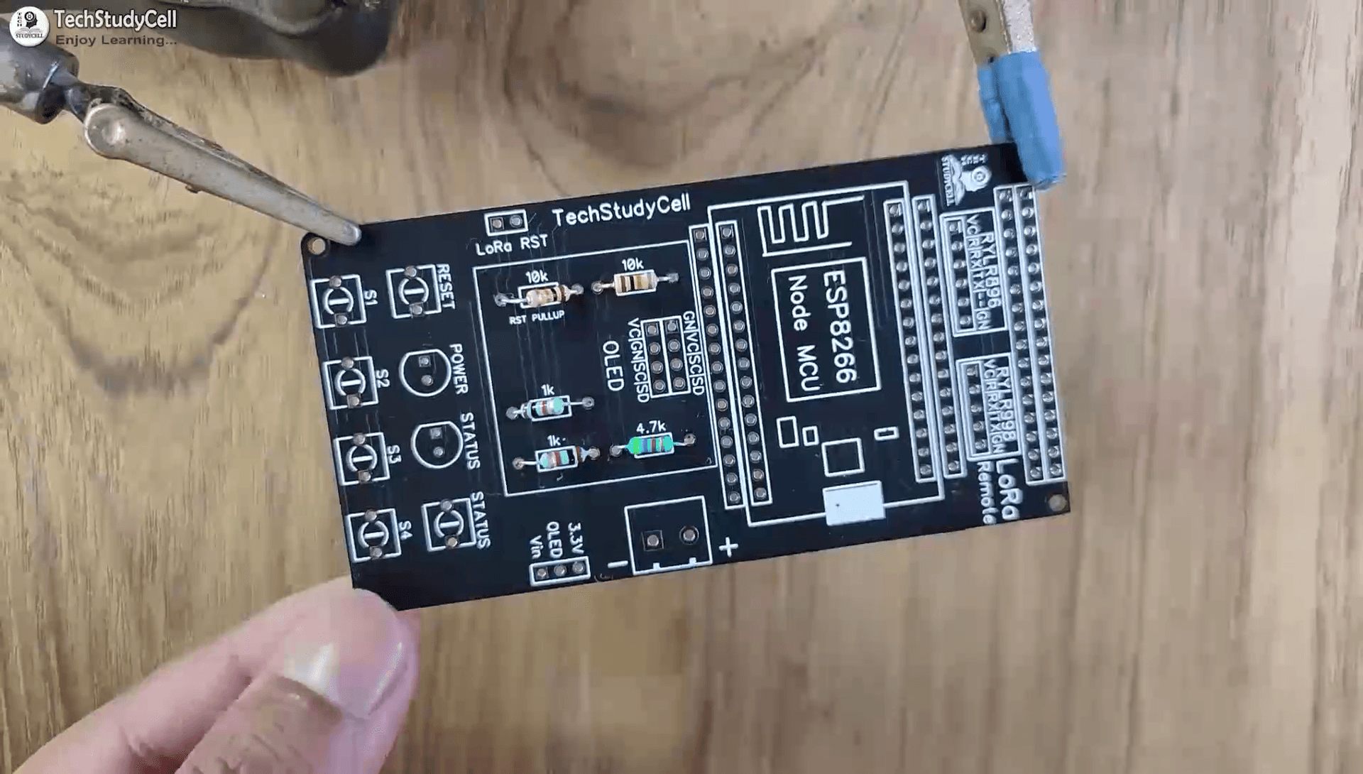 Solder All the Components on PCB