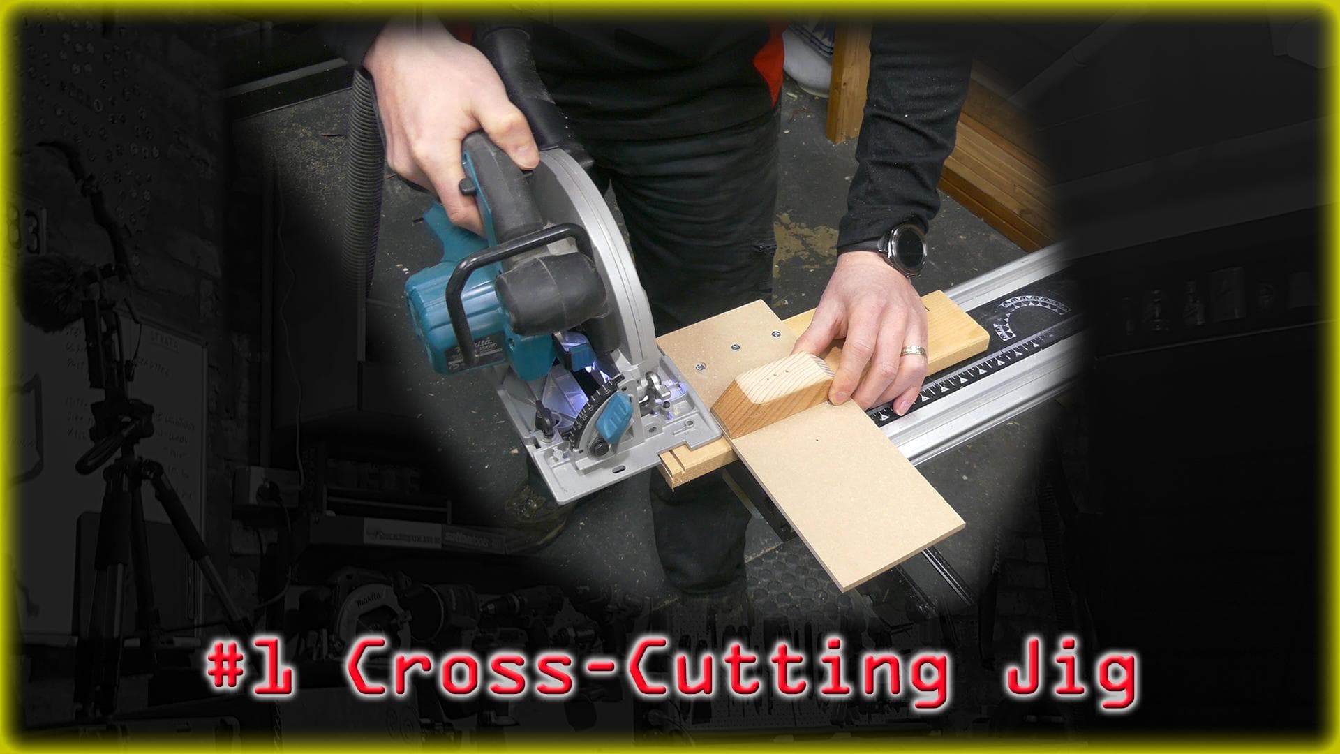 Jig #1 - Circular Saw Cross Cutting Jig