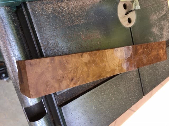 Trimming the Glued Wood