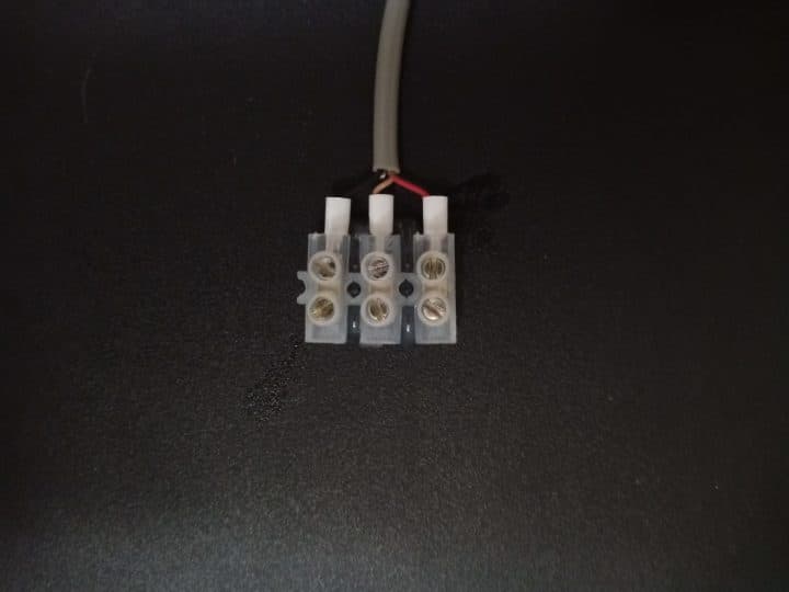 Addressable LED strip installation and connection diagram