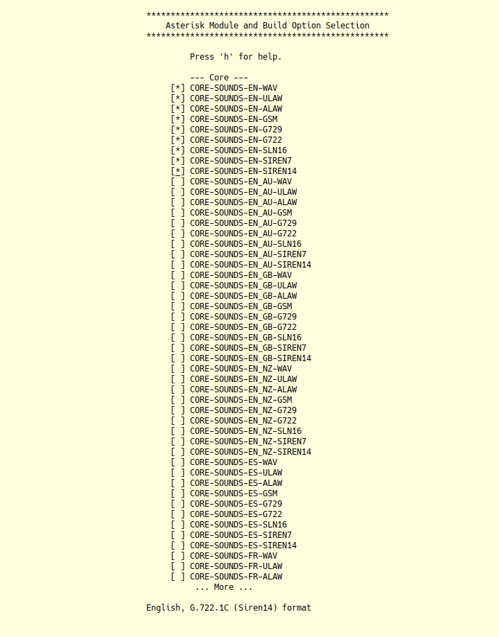 Asterisk PBX Installation