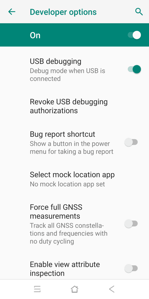 Installing the Triones application and enabling Bluetooth packet recording