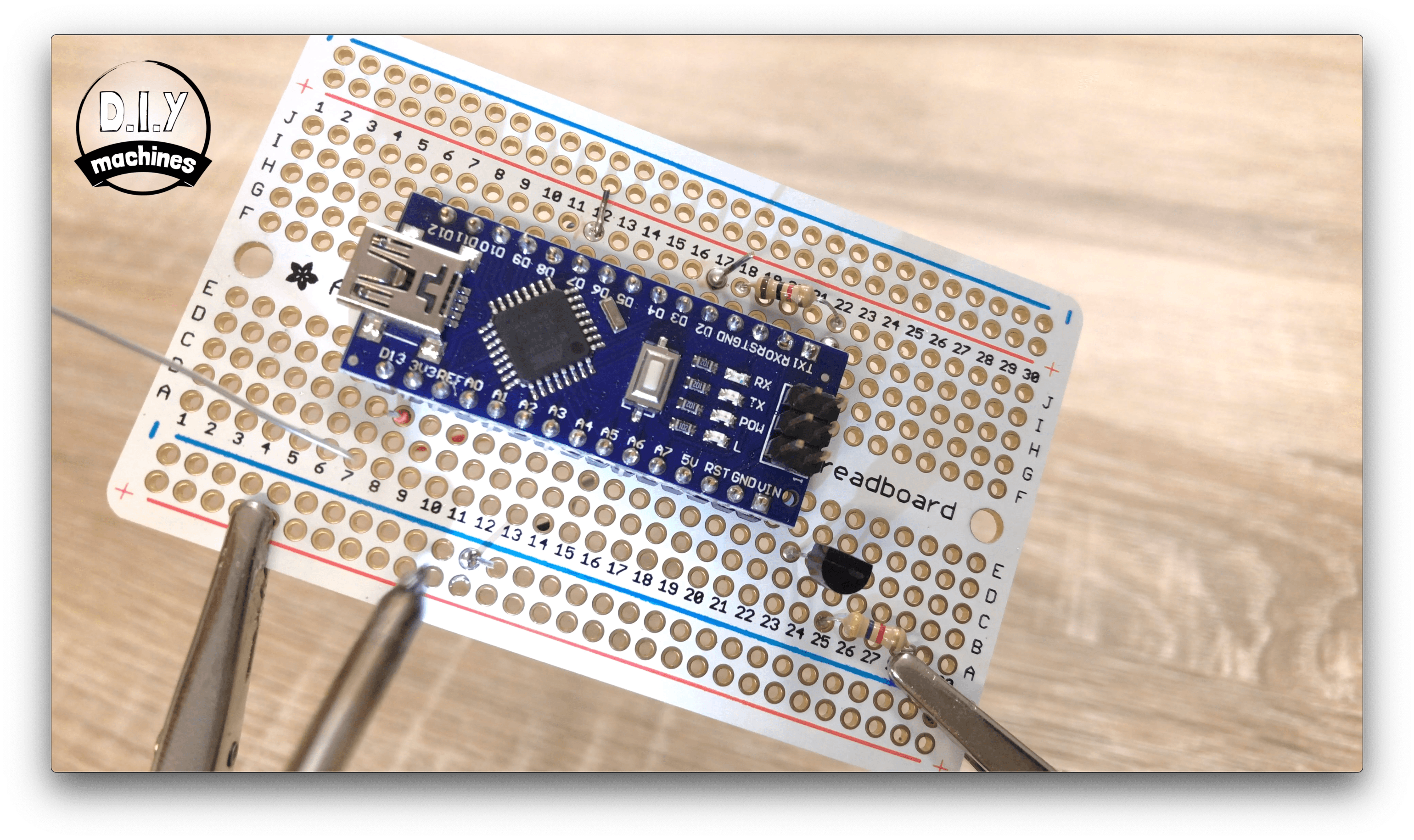 Connect Moisture Sensing Components Together
