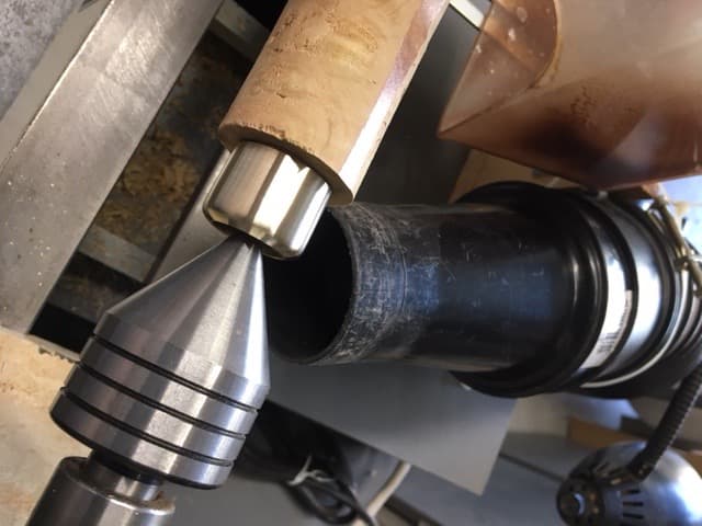 Using a Course, Medium and Fine File on the Brass Fitting