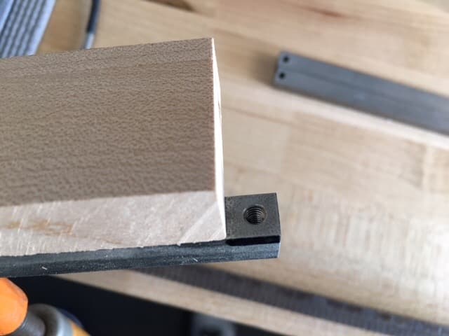 Marking and Grinding to Place the Carbide Insert Flush With the Top of the SS