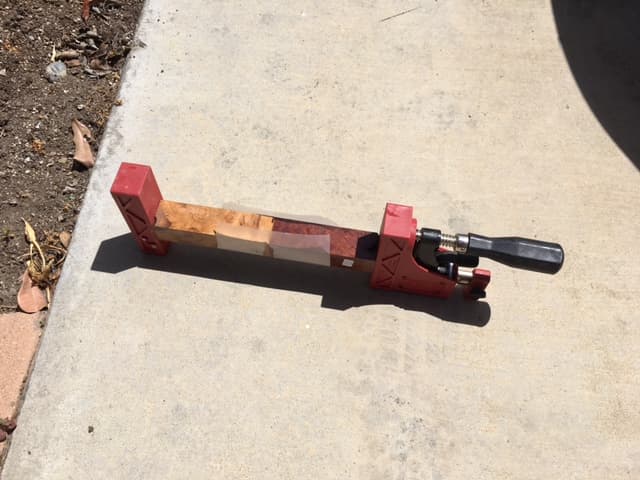 Gluing the Wood Together