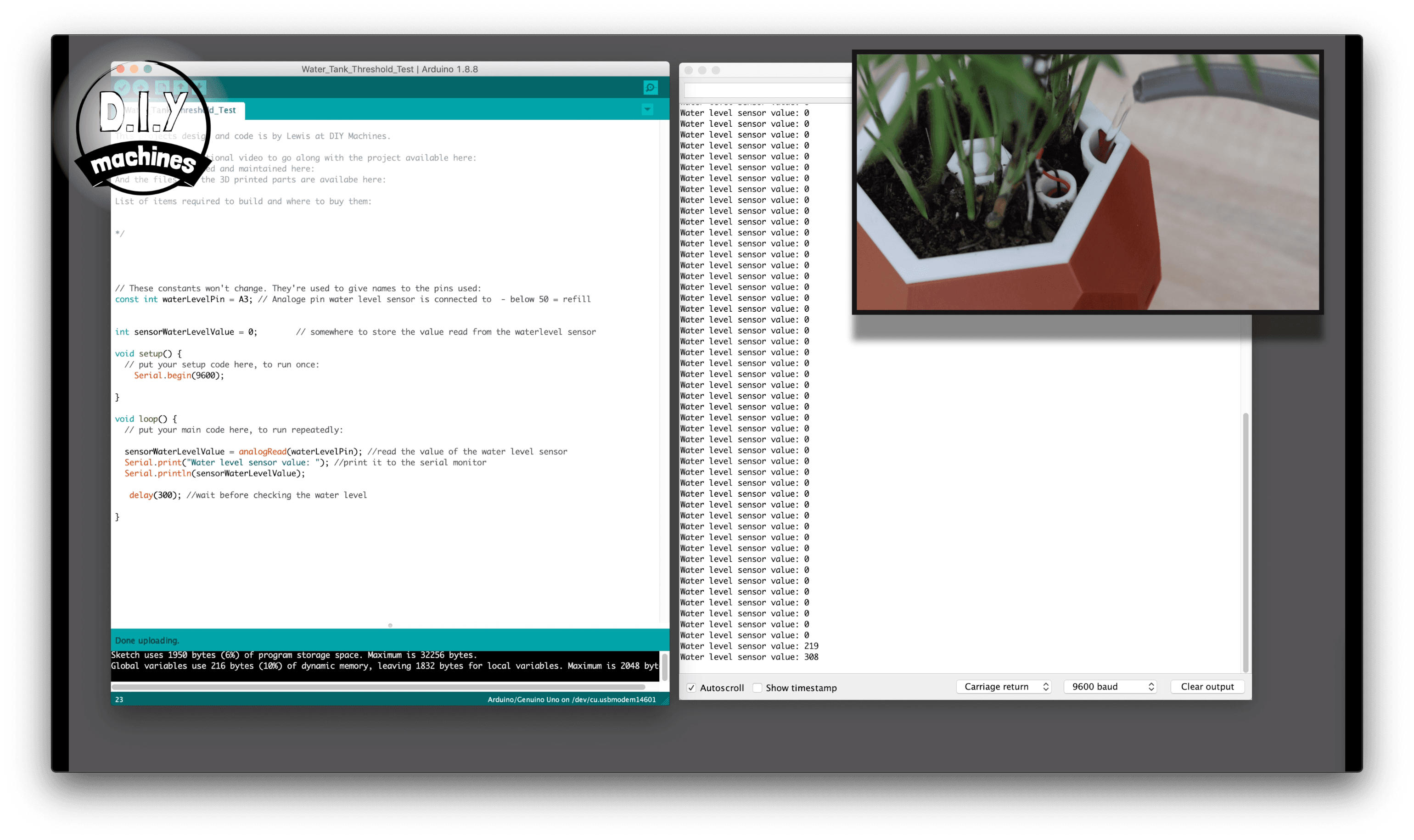 Calibrate the Water Level in the Reservoir