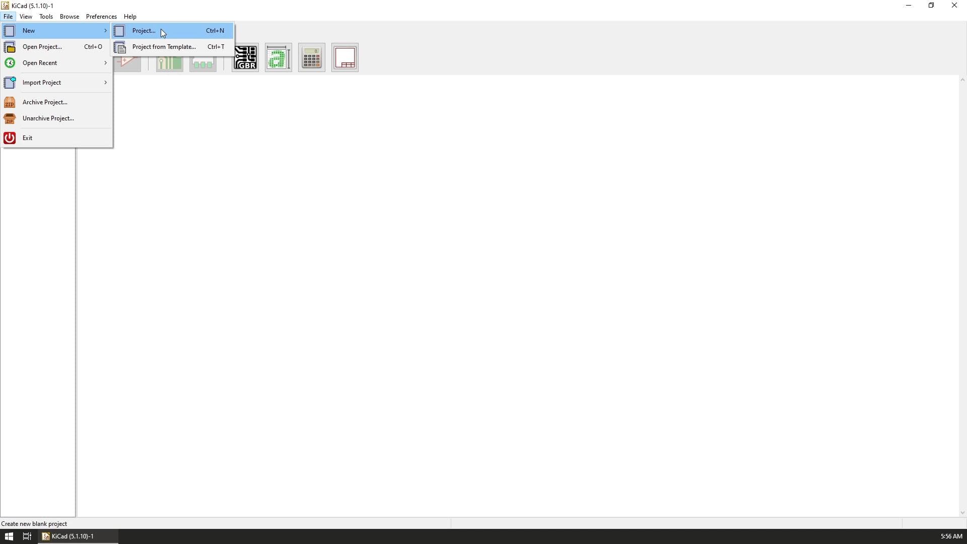 Creating the Schematic