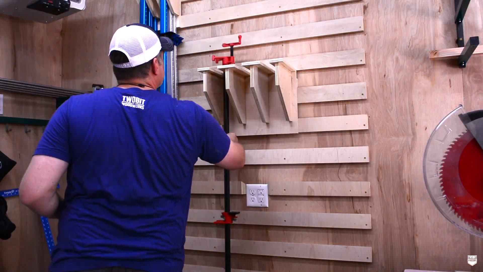 Hang the Second Rack