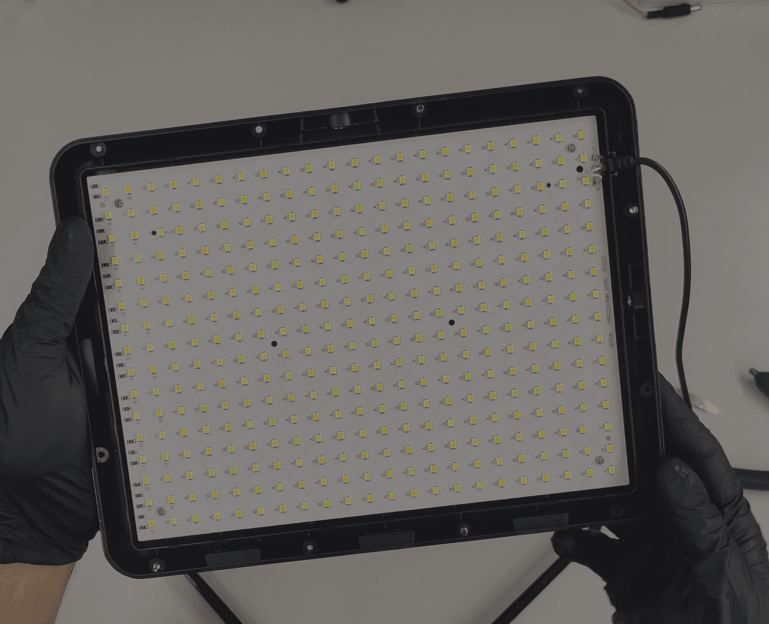 Wire the Led Panel to the Control Electronics