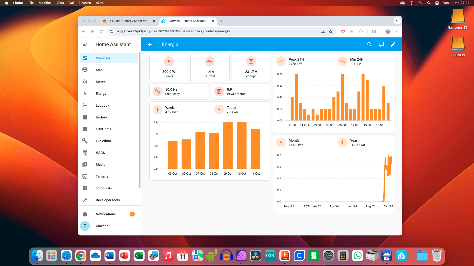 Home Assistant Dashboard