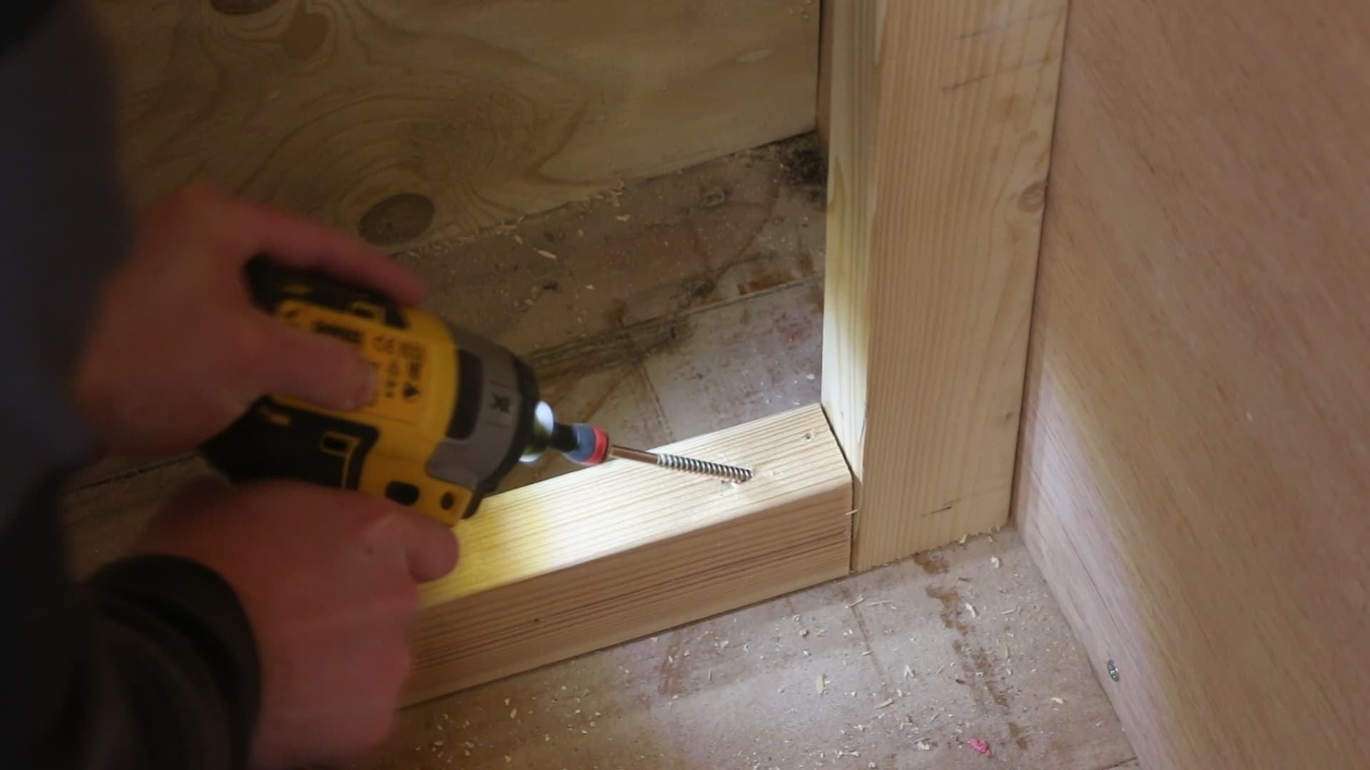 Fit the Work Surface in Place