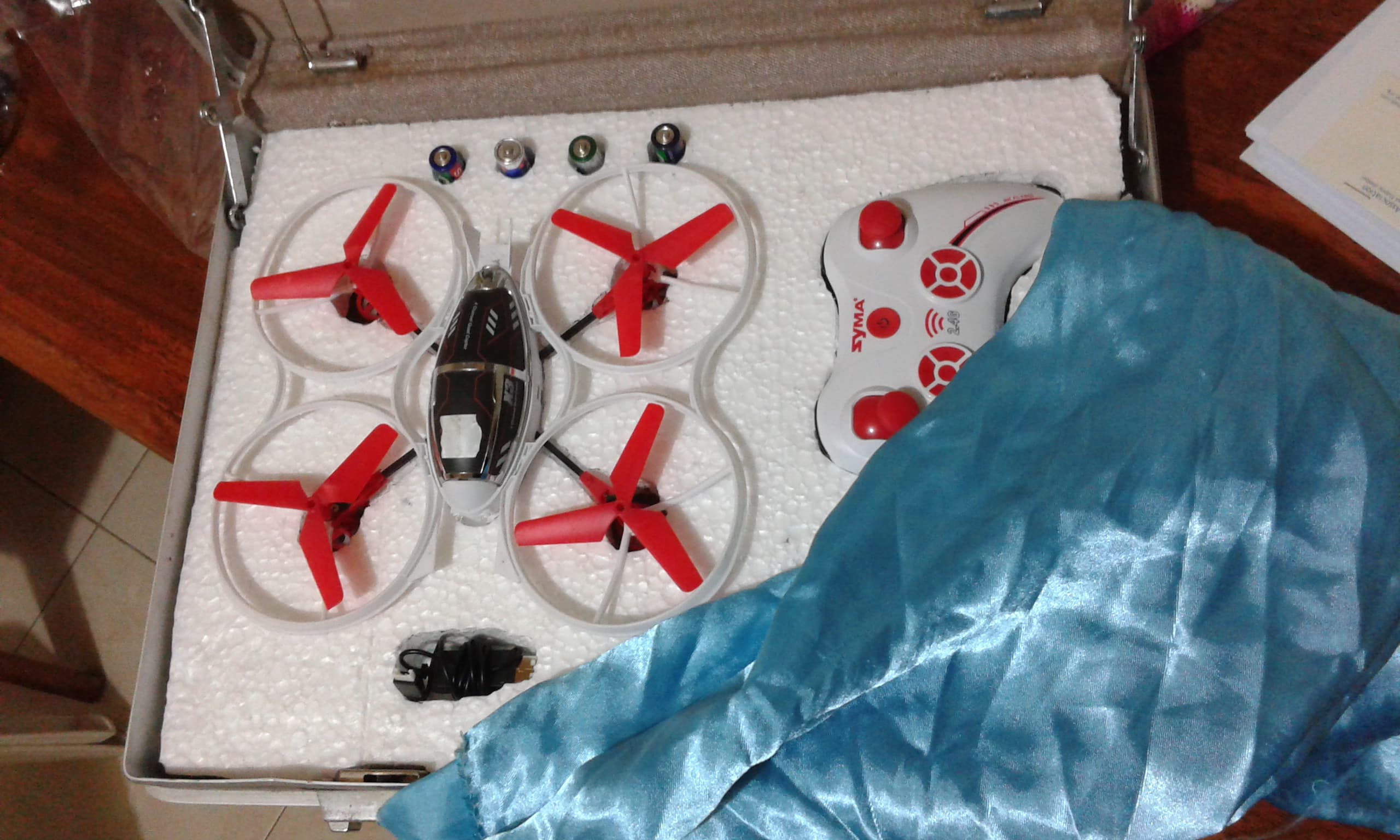 Cover the Foam With Cloth