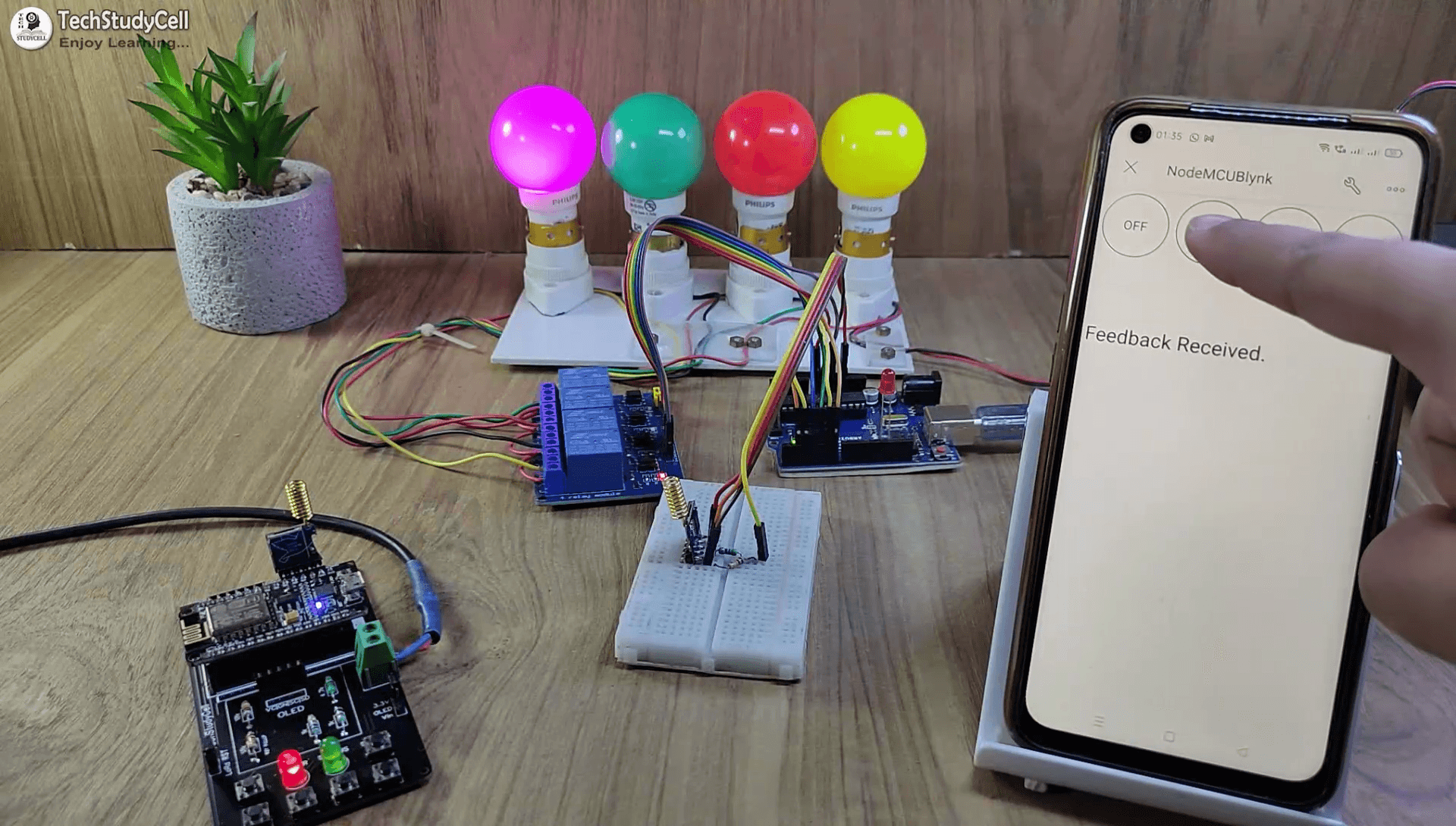 Control the Appliances With Blynk IoT (Lora WiFi)