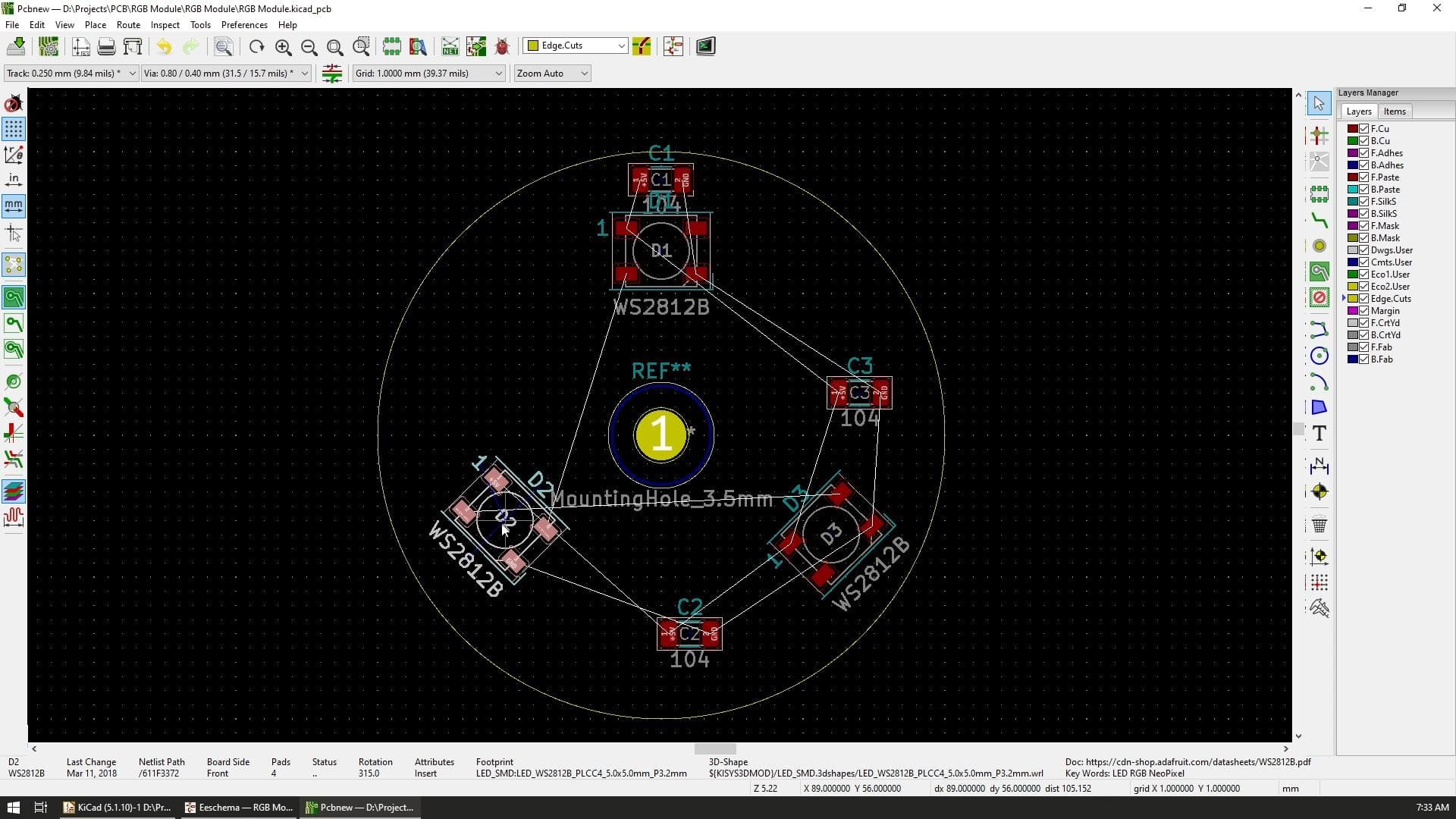 Creating the PCB