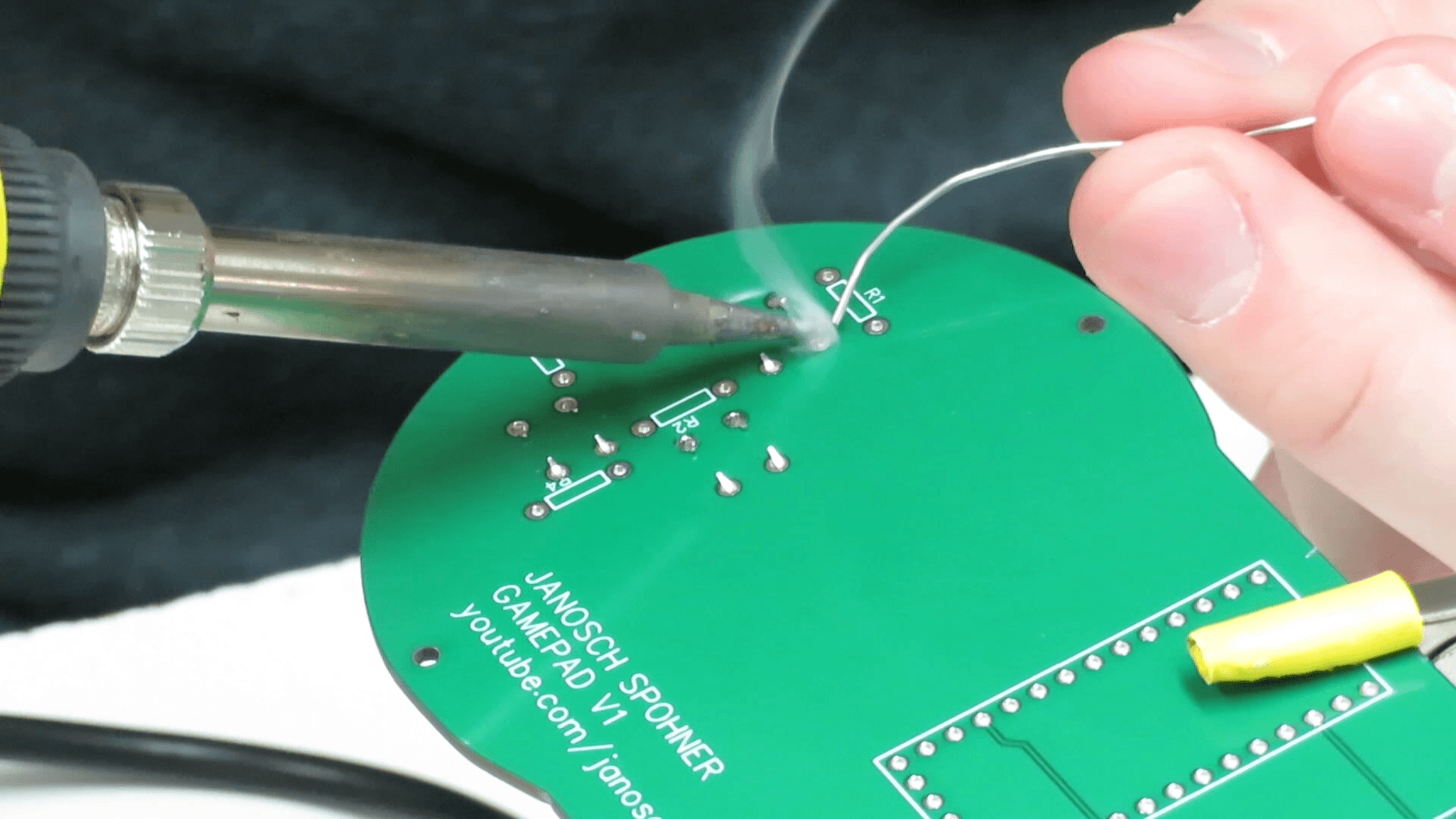 Soldering All Your Components Onto the Board