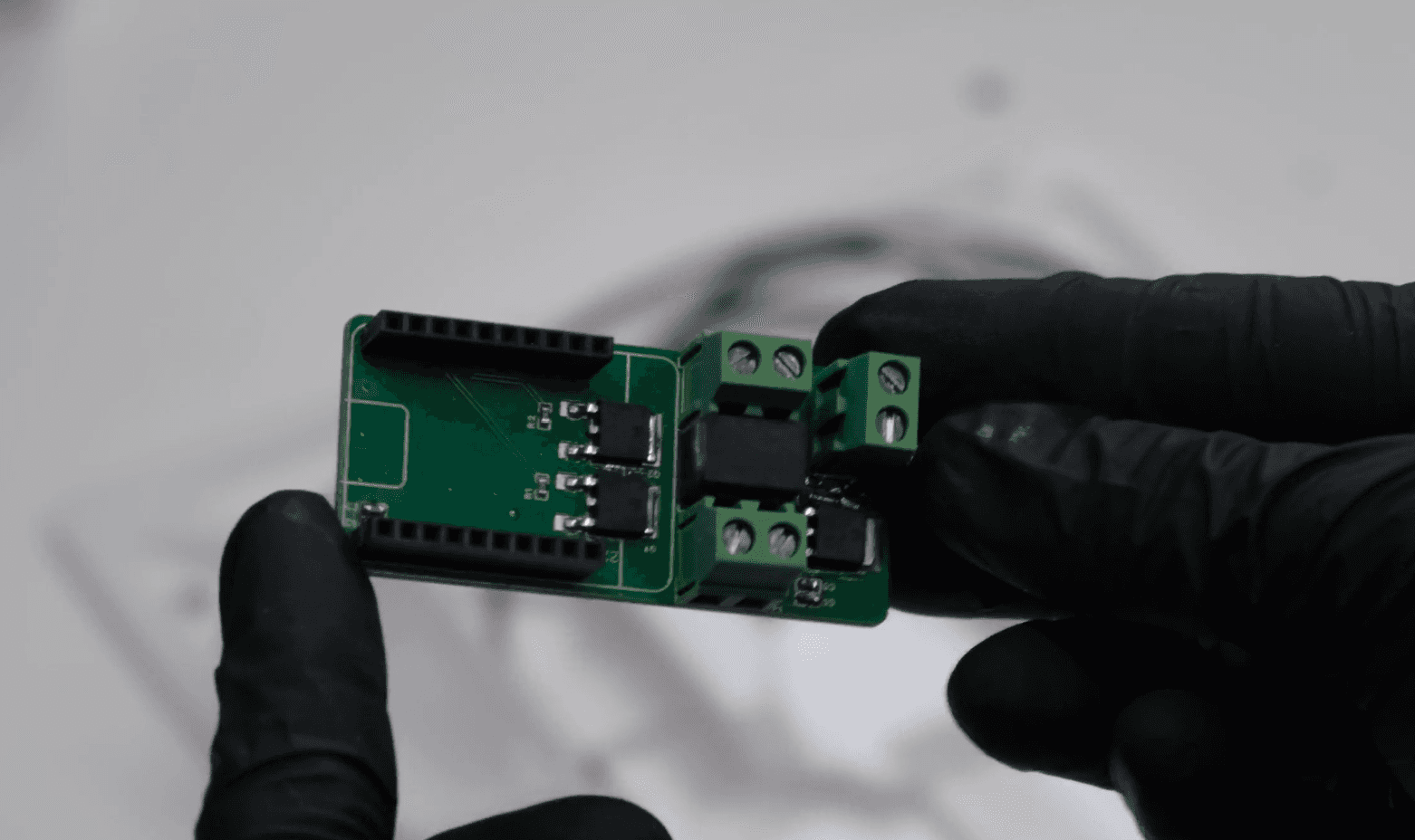 Wire the Led Panel to the Control Electronics