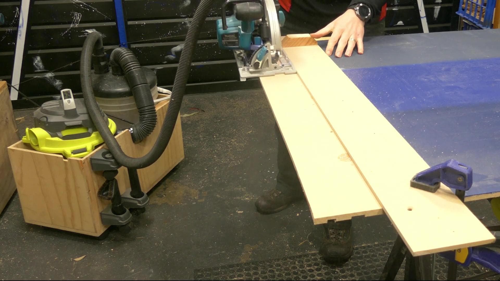 Jig #1 - Circular Saw Cross Cutting Jig